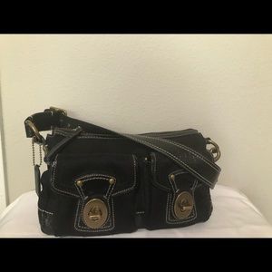 Coach legacy satchel black